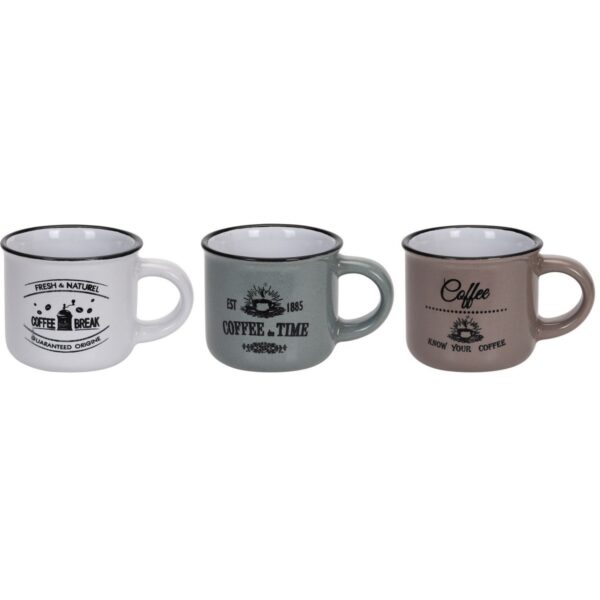 EH Coffee 3 db-os bögre készlet