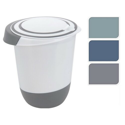 EH Cream habverő tál fedővel 1