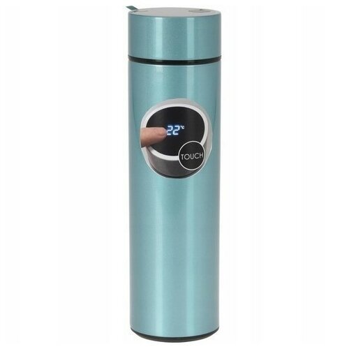 EH Temp rozsdamentes acél termosz hőmérővel 450 ml