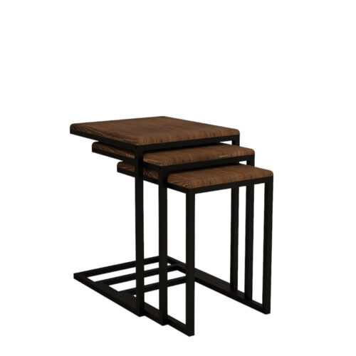 Ege Walnut kisasztal szett