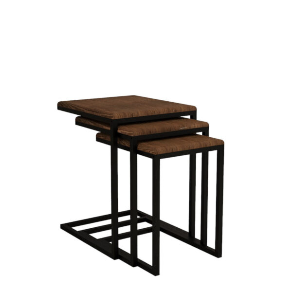 Ege Walnut kisasztal szett
