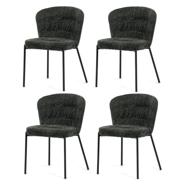 Étkezőszék garnitúra Bouclé CT-W1077 GRN2