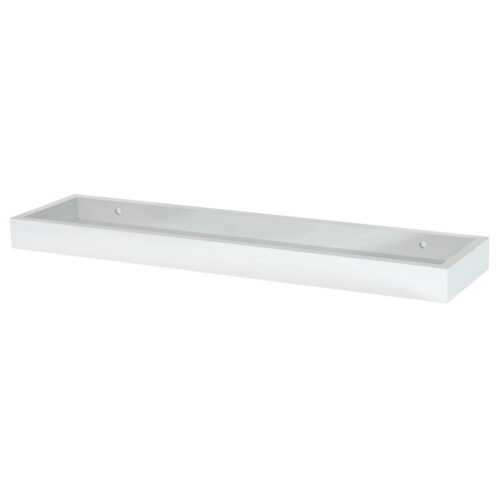 Fali polc P-011 WT fehér matt