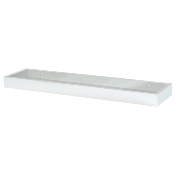 Fali polc P-011 WT fehér matt