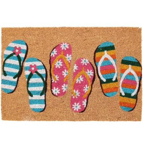 Flip flops kókusz lábtörlő