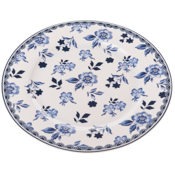 Floral porcelán tányér