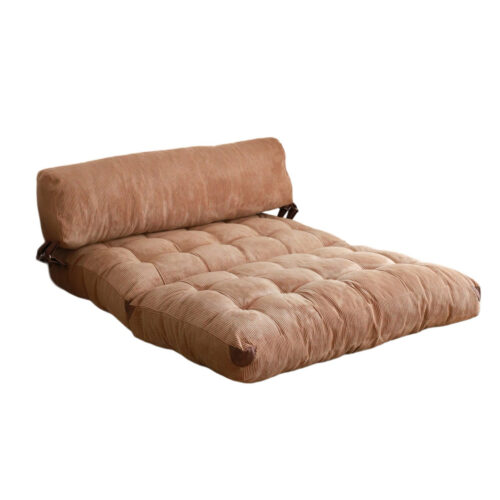 Fold Kadife 2 Camel kinyitható kanapé