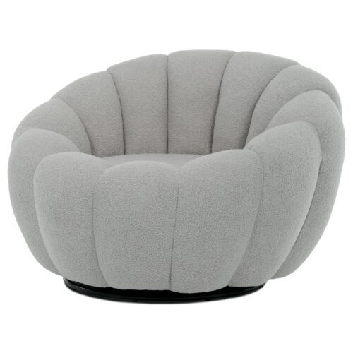 Forgószék Bouclé GREY2