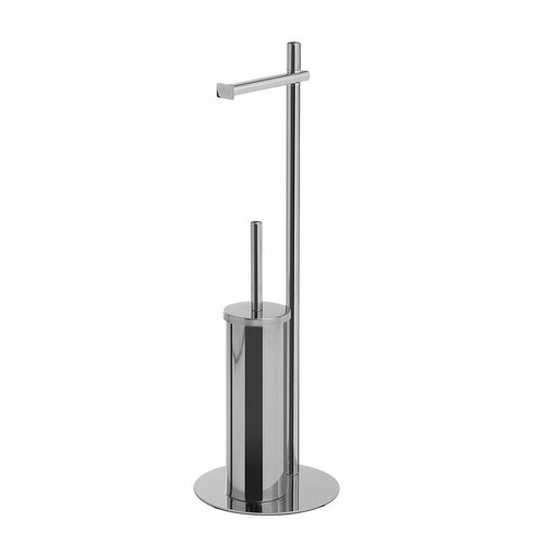 GEDY 143213 Circe állvány WC-papírtartóval ésWC-kefével