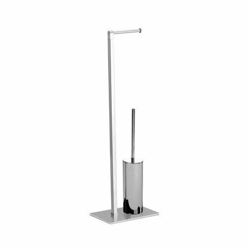 GEDY 783213 Állvány WC-papír tartóval és WCkefével
