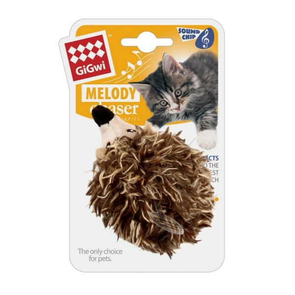 GiGwi Macskajáték Melody Chaser süni