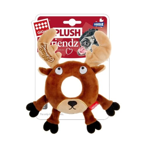 GiGwi Squeaky kutyajáték Plush Friendz sob