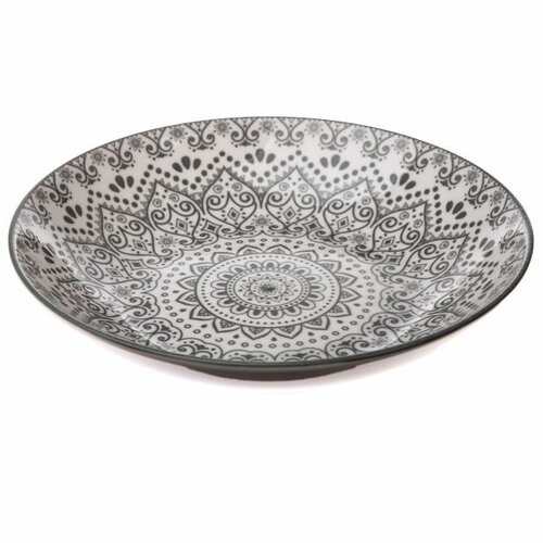 Grey Orient porcelán mélytányér