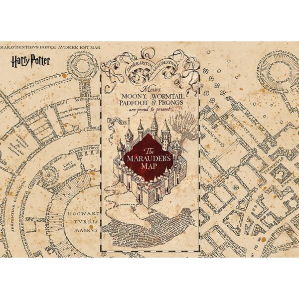 Gyerek fotótapéta Harry Potter Marauders térkép252 x 182 cm