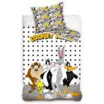 Gyermek pamut ágynemű Looney Tunes Friends