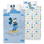 Gyermekágynemű Mickey egér Te vagy a legjobb