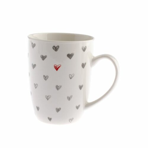 HEART porcelán bögre