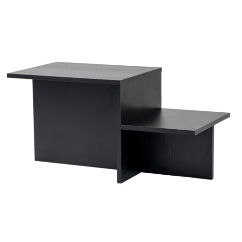 Harmony Wood Black dohányzóasztal