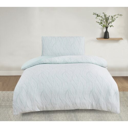 Hawai jacquard ágyneműhuzat zöld