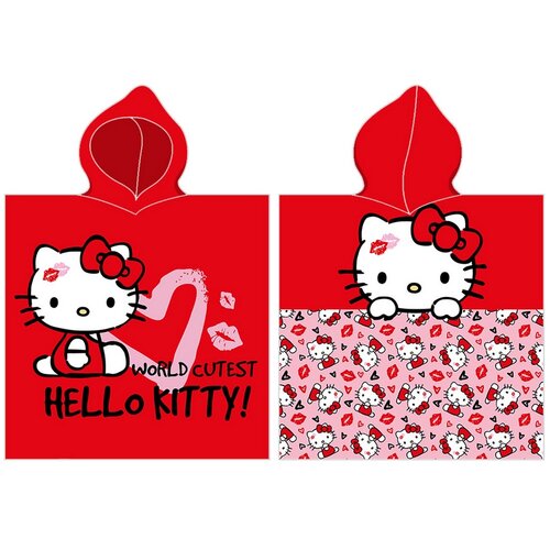 Hello Kitty A legaranyosabb a világon gyerek poncsó