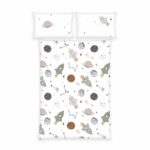 Herding Baby flanel bölcsőágynemű Space