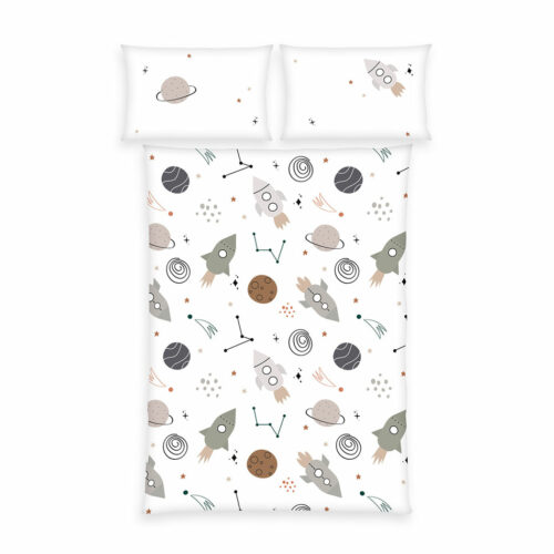 Herding Baby flanel bölcsőágynemű Space