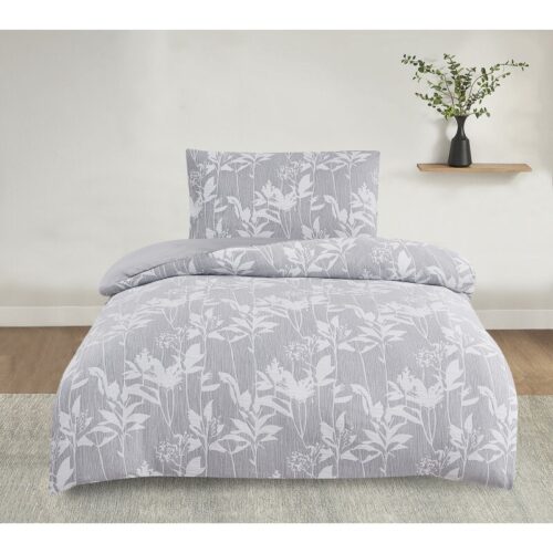 Jacquard ágynemű Alabama szürke