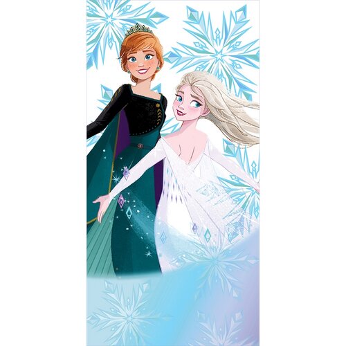 Jégvarázs Anna és Elsa hercegnők gyerek törölköző
