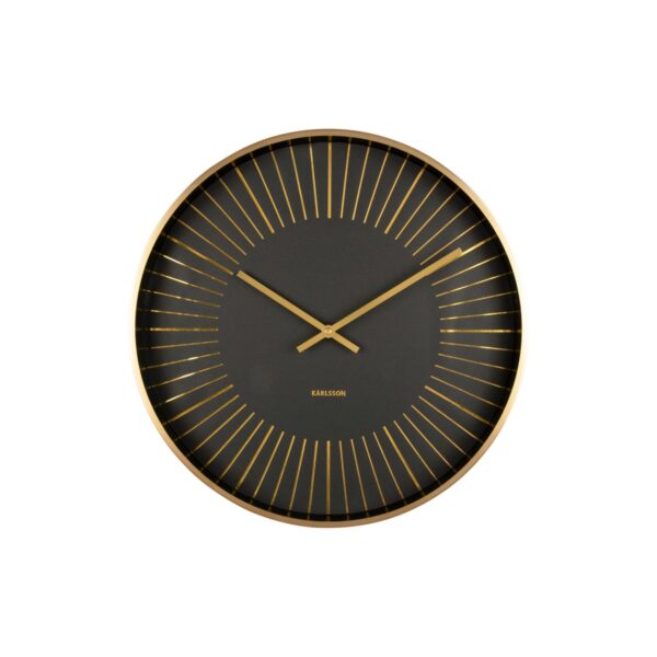 Karlsson 5917BK design falióra 40 cm