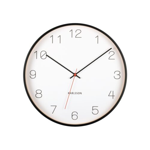 Karlsson 5926BK design falióra 40 cm