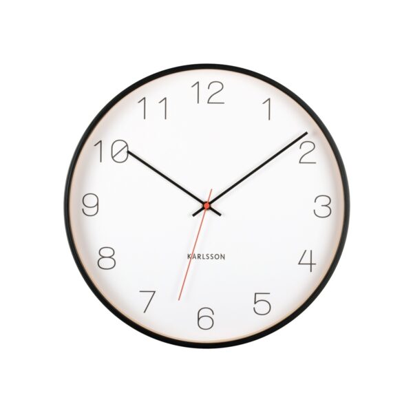 Karlsson 5926BK design falióra 40 cm