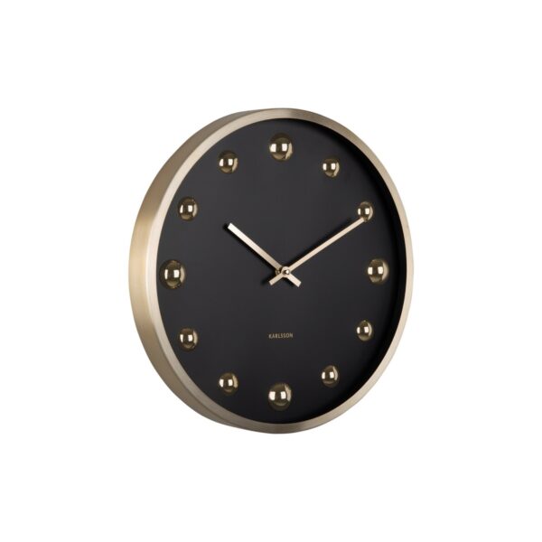 Karlsson 5971BK design falióra fekete