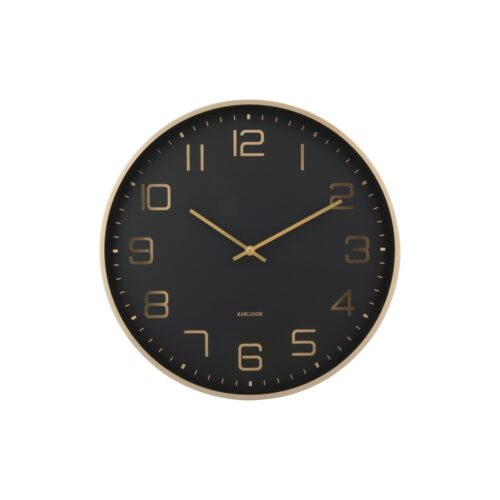 Karlsson 5973BK design falióra fekete