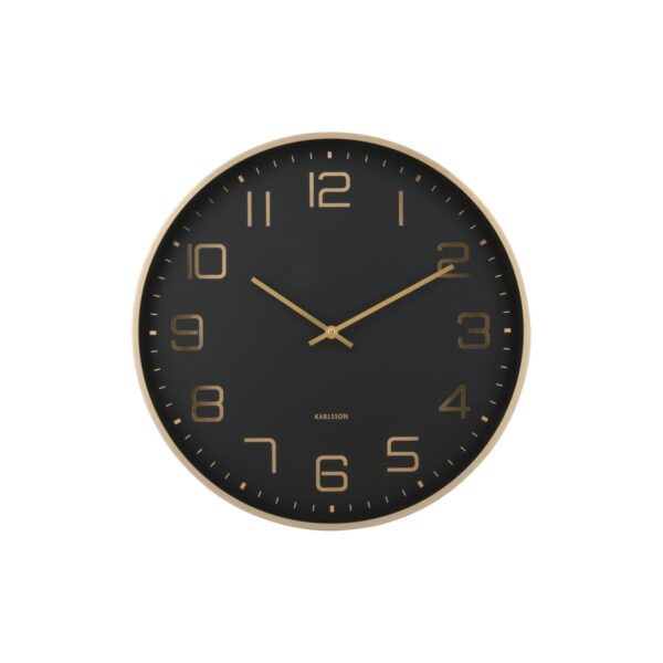 Karlsson 5973BK design falióra fekete