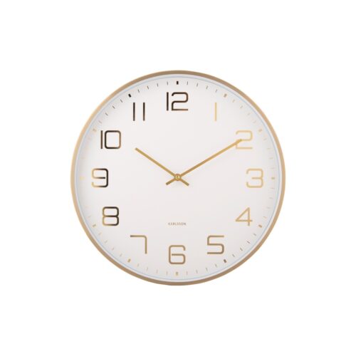 Karlsson 5973WH design falióra fehér