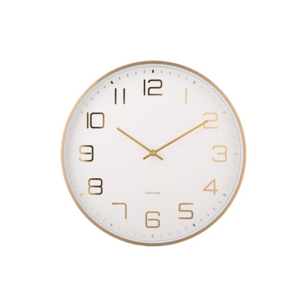 Karlsson 5973WH design falióra fehér