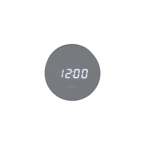 Karlsson 5981GY dizájner LED-es óra ébresztővel