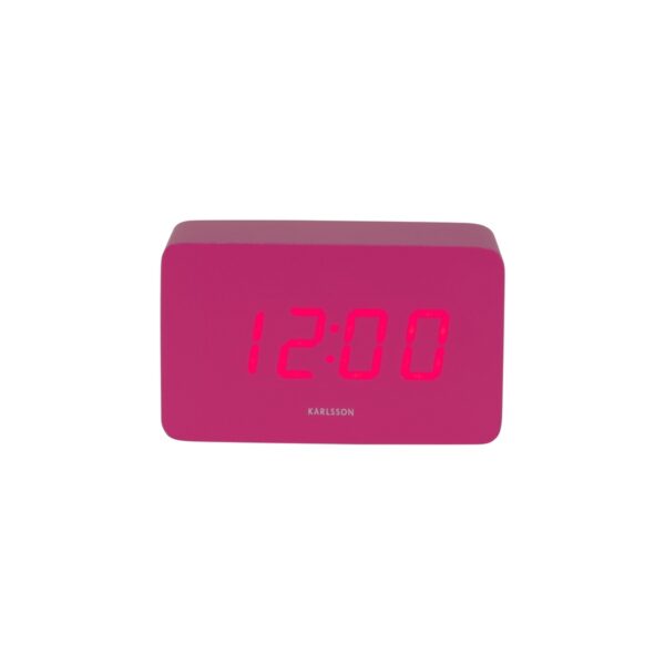 Karlsson 5983BP dizájner LED-es óra ébresztővel