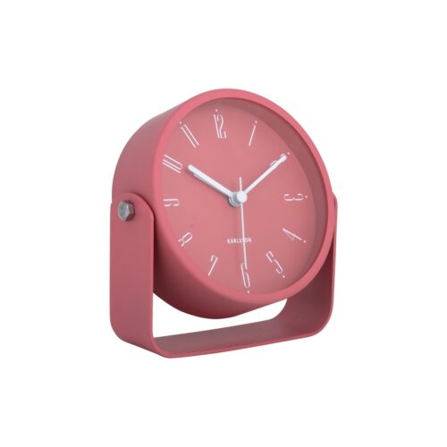 Karlsson 5989RD design ébresztőóra piros