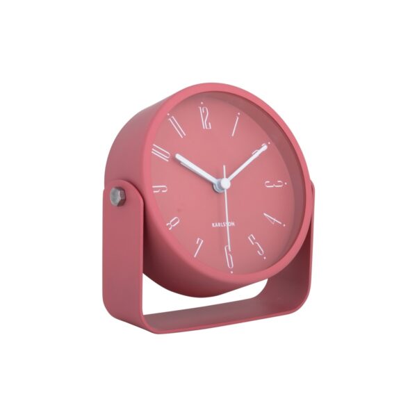 Karlsson 5989RD design ébresztőóra piros