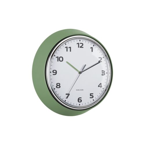 Karlsson 6006GR design falióra zöld