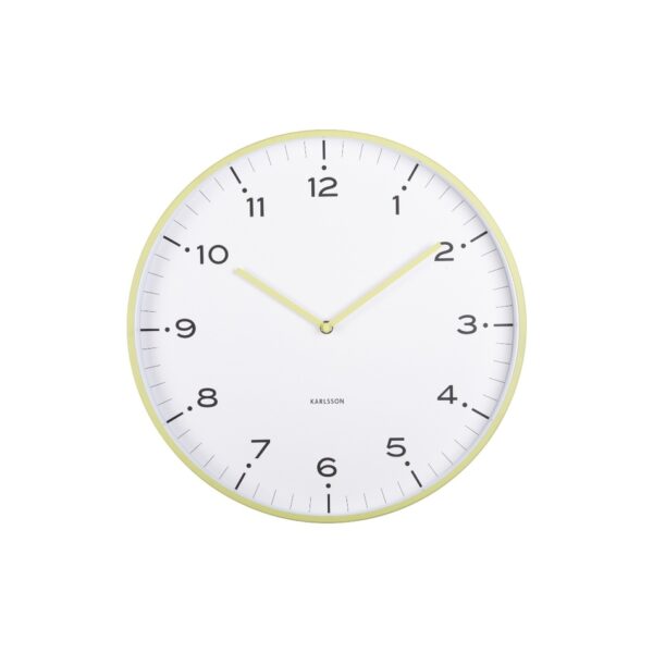 Karlsson 6011GR design falióra sárga