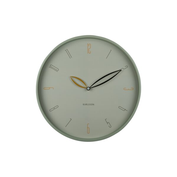 Karlsson 6012GR design falióra zöld