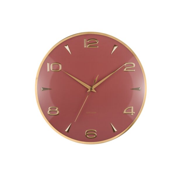Karlsson 6017RD design falióra piros