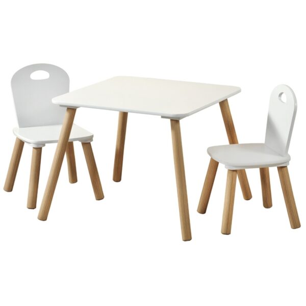 Kesper 17712 White gyerekasztal és 2 szék