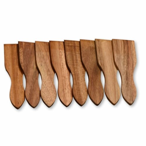 Kesper 28968 Raclette spatula készlet 8 darabakácfa