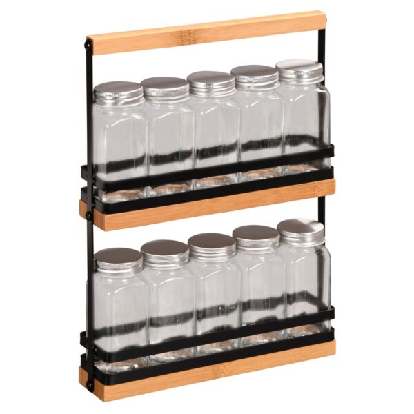Kesper 58036 fűszertartó 10 üres üveggel