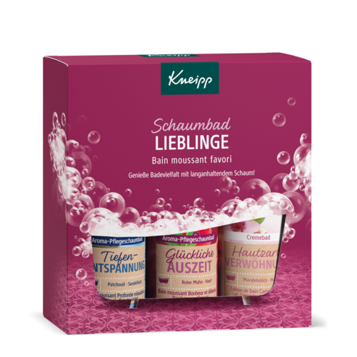 Kneipp Ajándék fürdőhab készlet Boldog fürdőzés