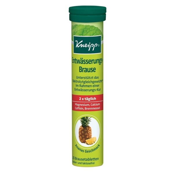 Kneipp pezsgőtabletta a vízelvezetéselősegítésére