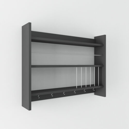 Kolin Anthracite konyhai polc